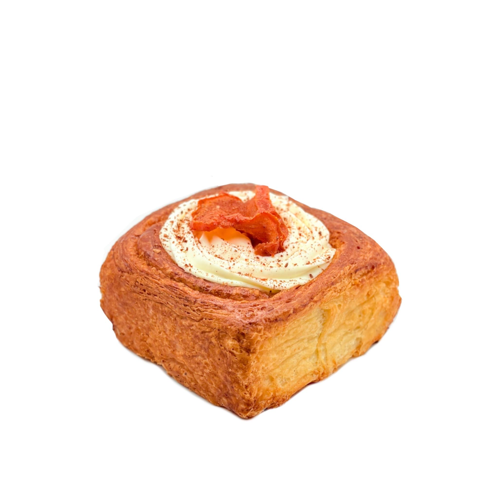 Persimmon and walnut roll